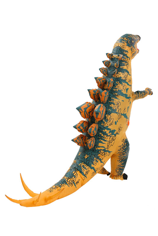 Opblaasbaar Stegosaurus Kostuum Kind Dino Pak Dinosaurus Opblaaspak