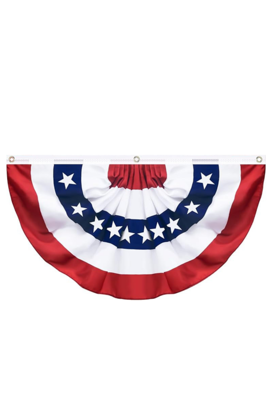 Amerikaanse Bunting Vlag Rond 180 cm USA Waaier