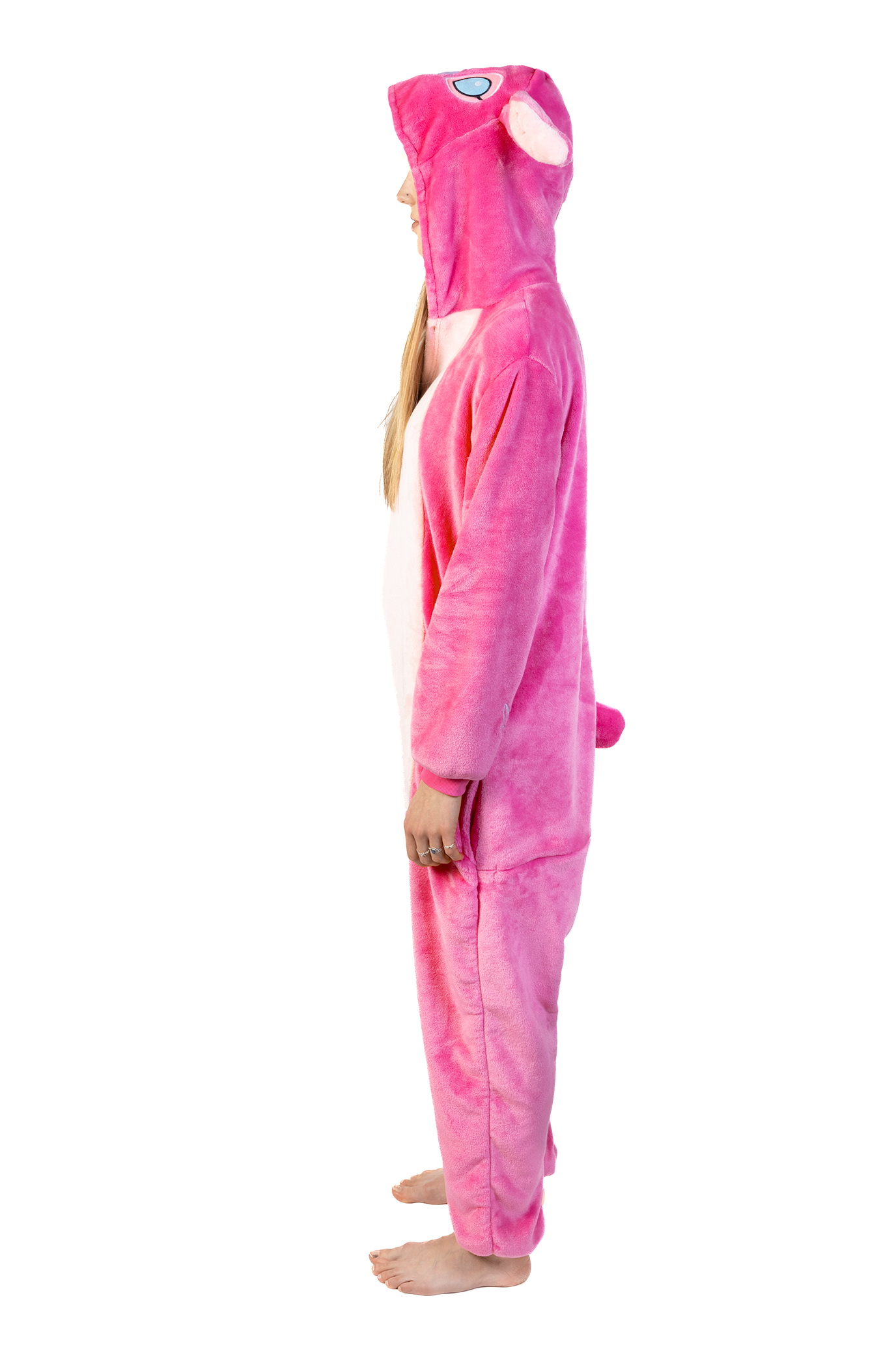 Angel Stitch Onesie Kostuum Pak Roze 4