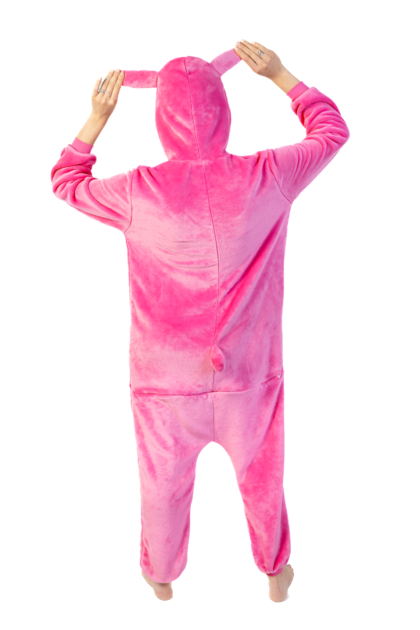 Angel Stitch Onesie Kostuum Pak Roze 5