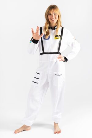 Astronautenpak wit ruimtepak astronaut pak space kostuum