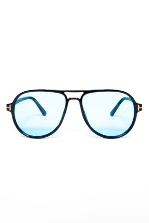 Aviator Zonnebril Pilotenbril Influencer Blauw Zwart Hollywood Retro 1