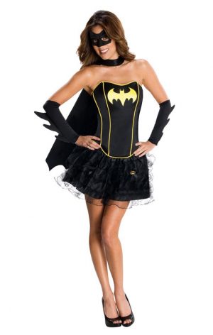 Batgirl Batwoman pakje Batman jurkje pak kostuum korset kostuum