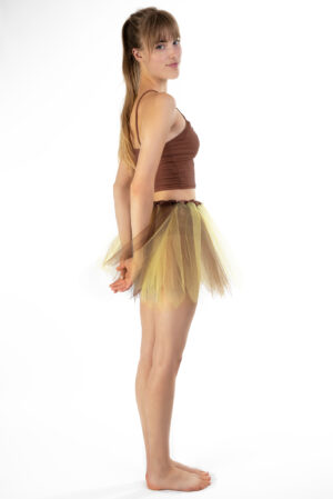 Beige Bruin Tutu Rokje Hert Petticoat Bos Elfje Tule Rok Kinderen Volwassenen 4