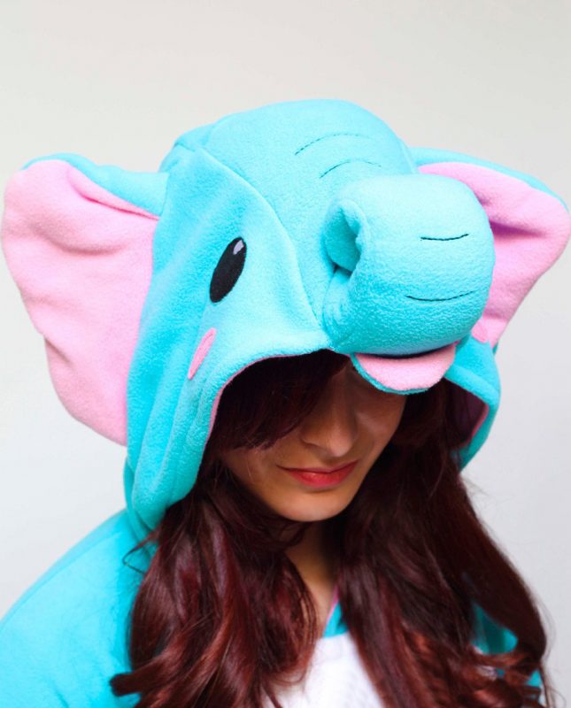 Blauwe Olifant onesie