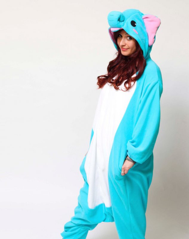 Blauwe Olifant onesie