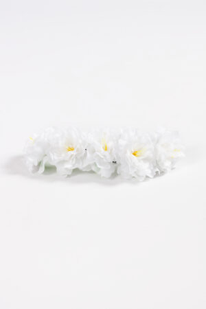Bloemenkrans haar hawaii wit bloemen haarband