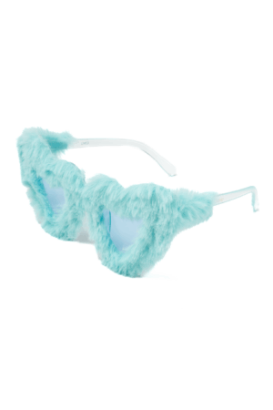 Bont Hart Zonnebril Blauw Zacht Koekiemonster Papegaai