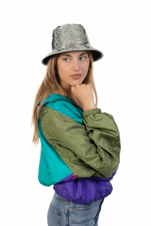 Bucket Hat Disco Bal Spiegels Vissershoed Toppers Hoed Pet 4