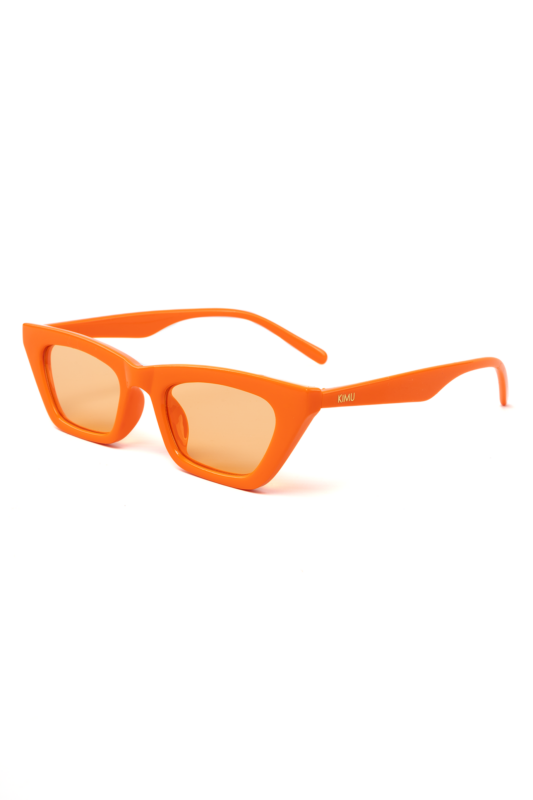 Cat Eye Smal Vierkant Zonnebril Oranje Holland Nederland Koningsdag