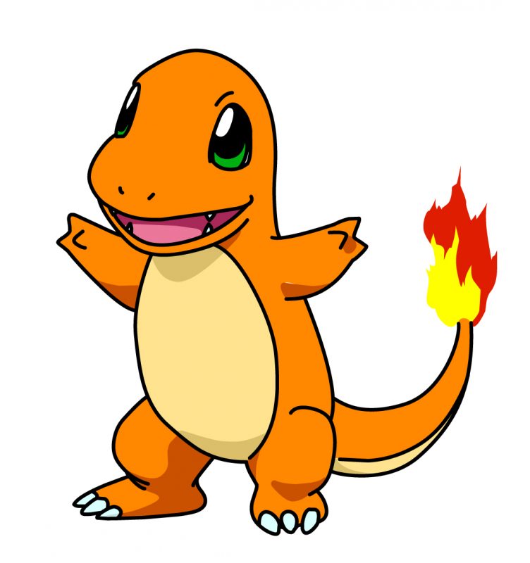 Charmander Pokemon onesie pak kostuum