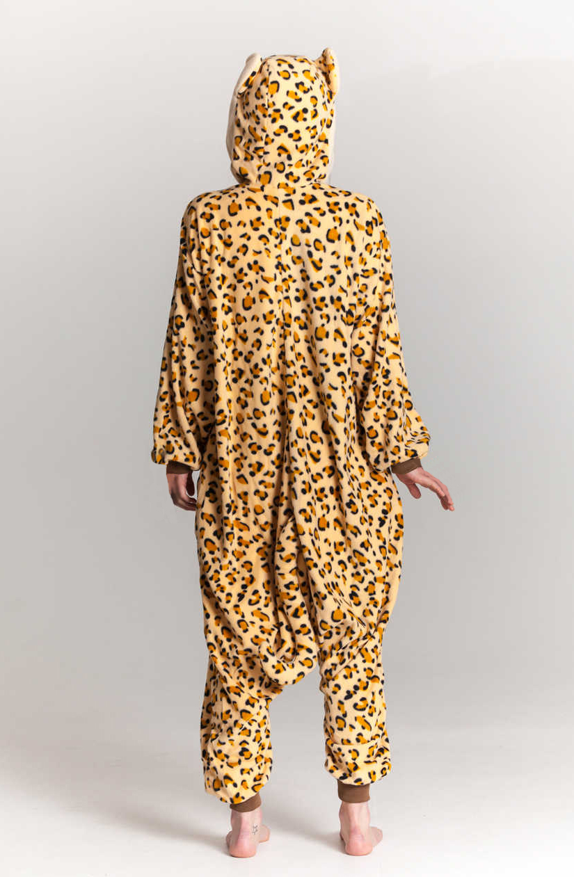 verwijderen stap in Onderling verbinden Luipaard onesie panter pak cheetah panterprint kopen? - FeestinjeBeest.nl