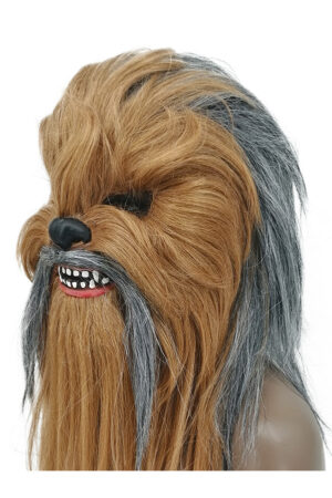 Chewbacca masker Star Wars pruik kostuum
