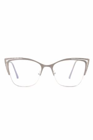 Computerbril Cat Eye Lichtgrijs Blauw Lichtfilter Beeldscherm 1