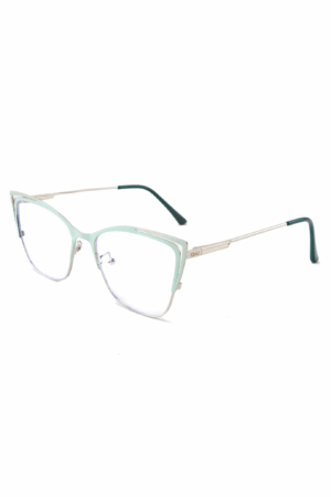 Computerbril Cat Eye Mintgroen Blauw Lichtfilter Beeldscherm