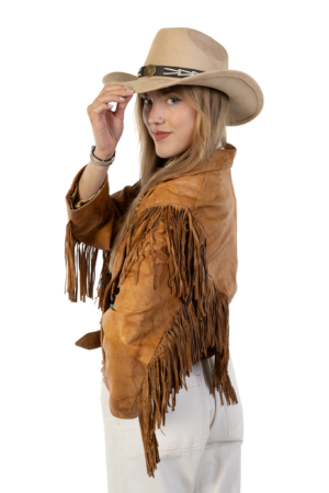 Cowboyhoed Beige Gevlochten Band Cowboy Western Hoed Touw 5