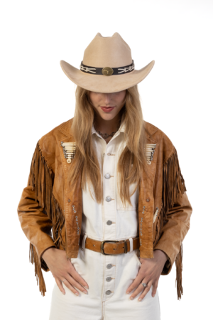 Cowboyhoed Beige Gevlochten Band Cowboy Western Hoed Touw 6