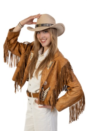 Cowboyhoed Beige Gevlochten Band Cowboy Western Hoed Touw 7