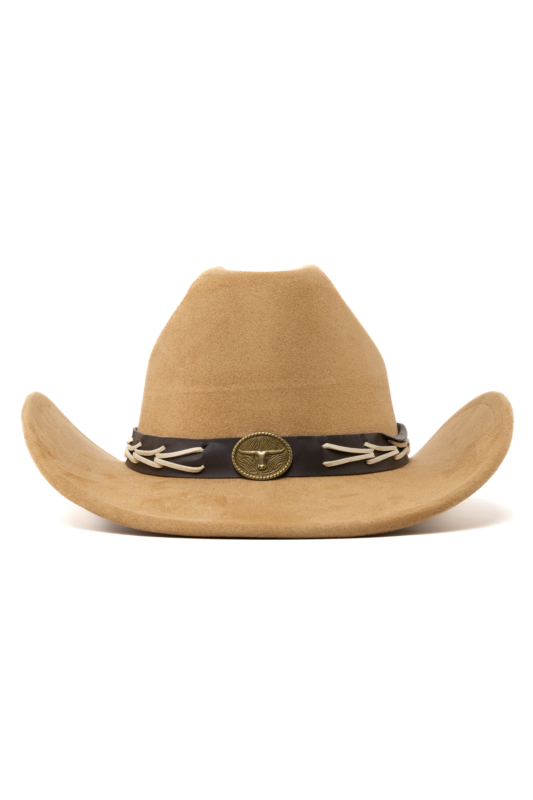 Cowboyhoed Bruin Gevlochten Band Cowboy Western Hoed Touw 1