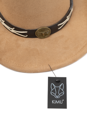 Cowboyhoed Bruin Gevlochten Band Cowboy Western Hoed Touw 2