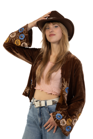 Cowboyhoed Donkerbruin Wolvilt Stier Cowboy Western Hoed Festival 4