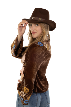 Cowboyhoed Donkerbruin Wolvilt Stier Cowboy Western Hoed Festival 5