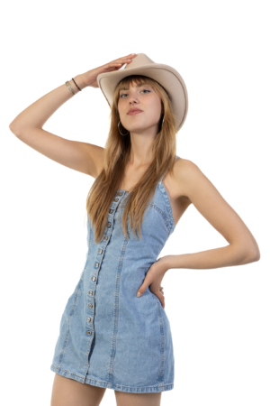 Cowboyhoed Ecru Beige Wolvilt Ster Cowboy Western Hoed Volwassenen Festival 4
