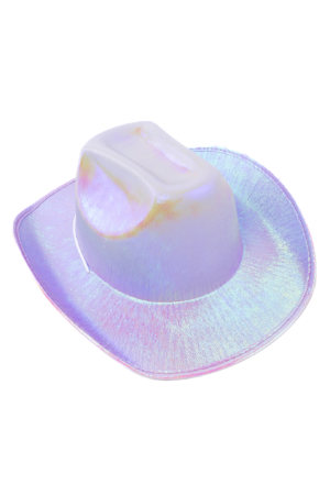 Cowboyhoed Iridescent Paars Cowboy Western Hoed Regenboog 3