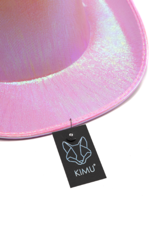 Cowboyhoed Iridescent Roze Cowboy Western Hoed Regenboog 2