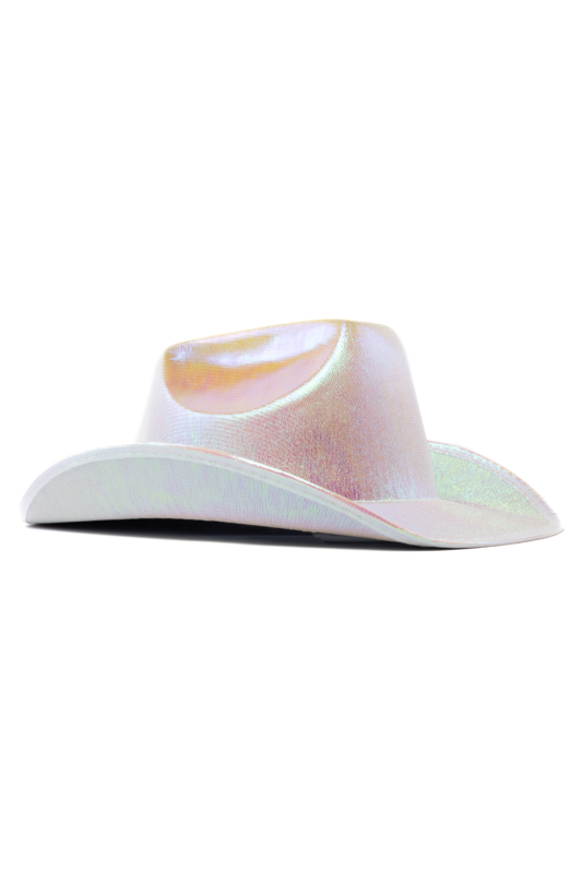 Cowboyhoed Iridescent Wit Cowboy Western Hoed Regenboog