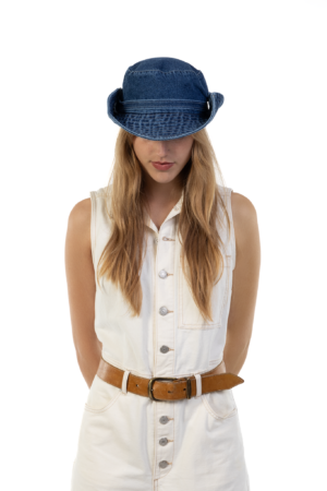 Cowboyhoed Jeans Donkerblauw Cowboy Western Spijkerbroek Denim Hoed 2
