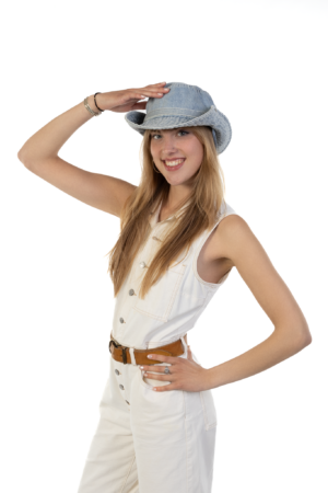 Cowboyhoed Jeans Lichtblauw Cowboy Western Spijkerbroek Denim Hoed 3