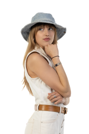 Cowboyhoed Jeans Lichtblauw Cowboy Western Spijkerbroek Denim Hoed 6