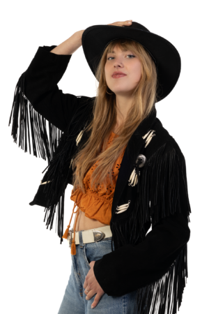 Cowboyhoed Leer Zwart Cowboy Western Leren Hoed 4
