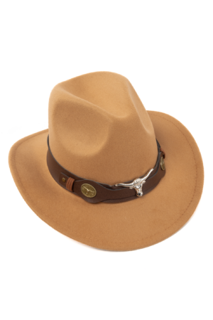 Cowboyhoed Lichtbruin Wolvilt Stier Cowboy Western Hoed Festival 3