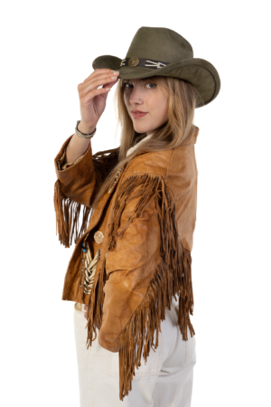 Cowboyhoed Mosgroen Gevlochten Band Cowboy Western Hoed Touw 5