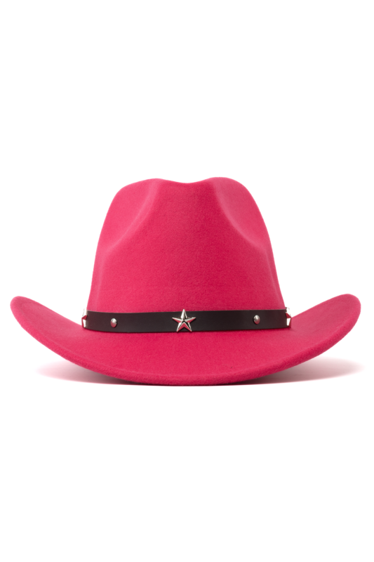 Cowboyhoed Oudroze Wolvilt Ster Cowboy Western Hoed Festival 1