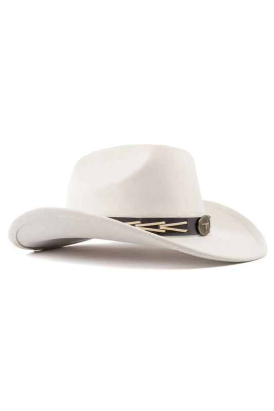 Cowboyhoed Wit Gevlochten Band Cowboy Western Hoed Touw