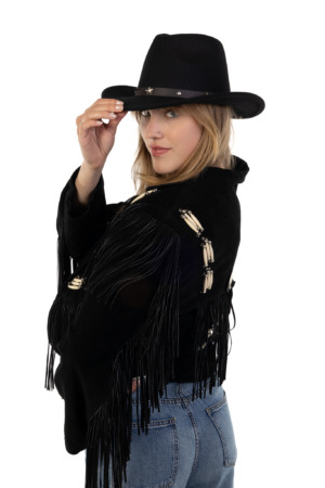 Cowboyhoed Zwart Wolvilt Ster Cowboy Western Hoed Festival 5