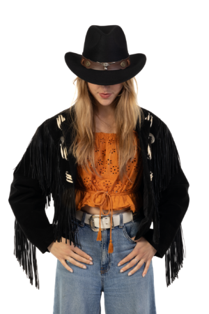 Cowboyhoed Zwart Wolvilt Stier Cowboy Western Hoed Festival 6