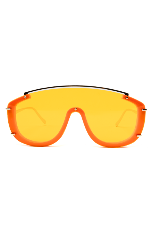 Designer Zonnebril Oranje Space Hexagon Koningsdag EK WK Nederland 1