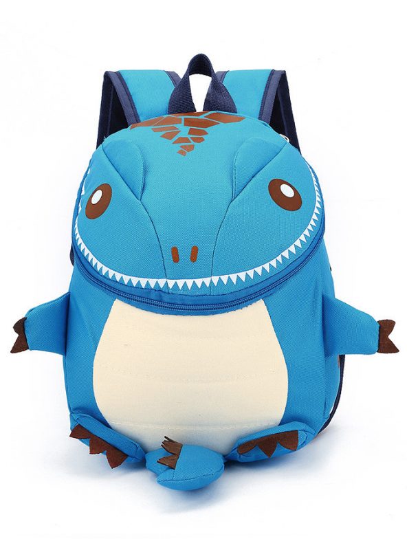 Dino rugtas monster rugzak blauw