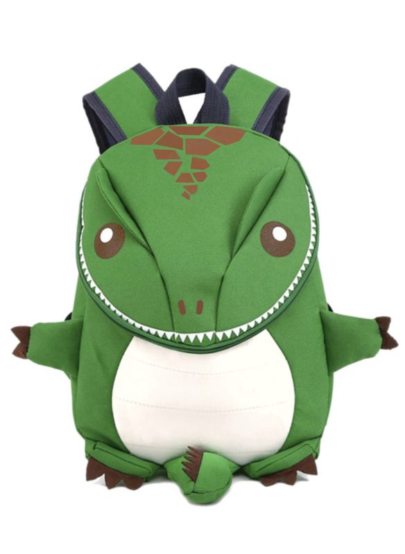 Dino rugtas monster rugzak groen
