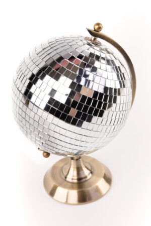 Discobal Globe Wereldbol Woonaccessoire Decoratie Spiegels 2