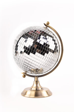 Discobal Globe Wereldbol Woonaccessoire Decoratie Spiegels