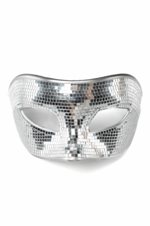 Discobal Oogmasker Spiegeltjes Gemaskerd Bal Disco Glitter