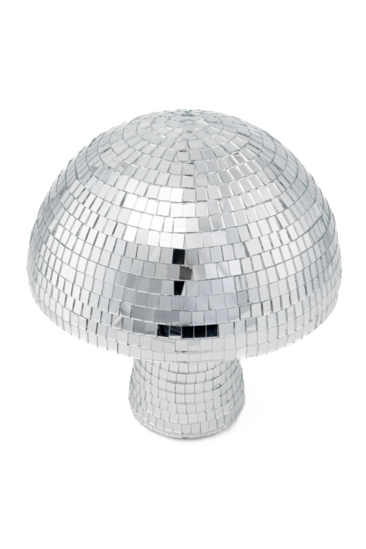 Discobal Paddenstoel Spiegels Zwam Standbeeld 20 cm 1
