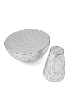 Discobal Paddenstoel Spiegels Zwam Standbeeld 20 cm 2