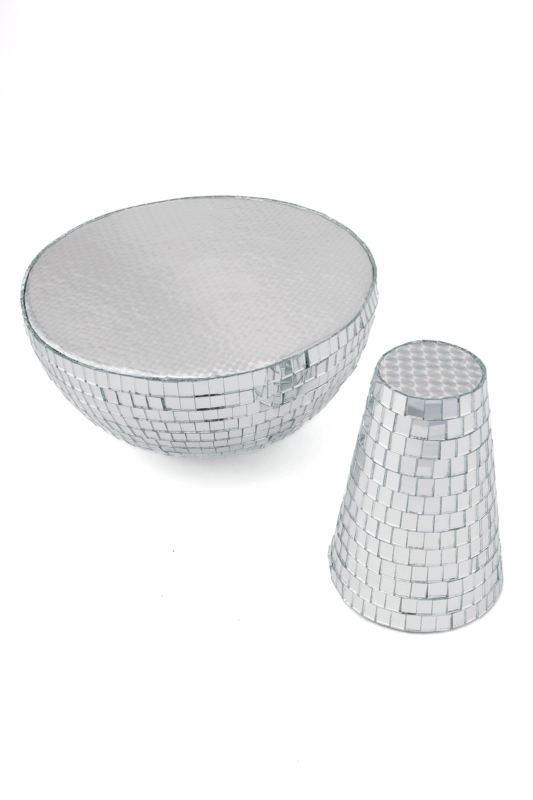 Discobal Paddenstoel Spiegels Zwam Standbeeld 25 cm 2