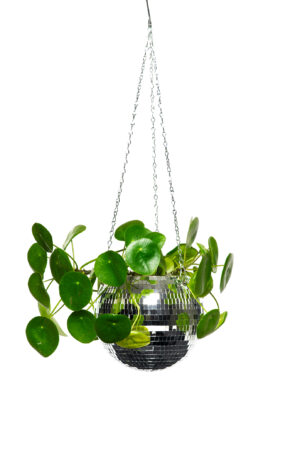 Discobal Plantenpot Feestaccessoire Spiegels Bloemenpot 15 cm